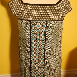 Simple Shift Geometric Dress